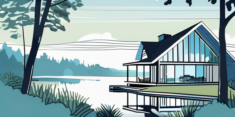 A picturesque lake house property in cornelius