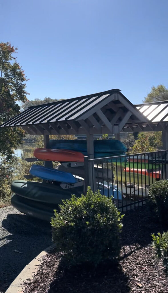 AtWater Landing canoes