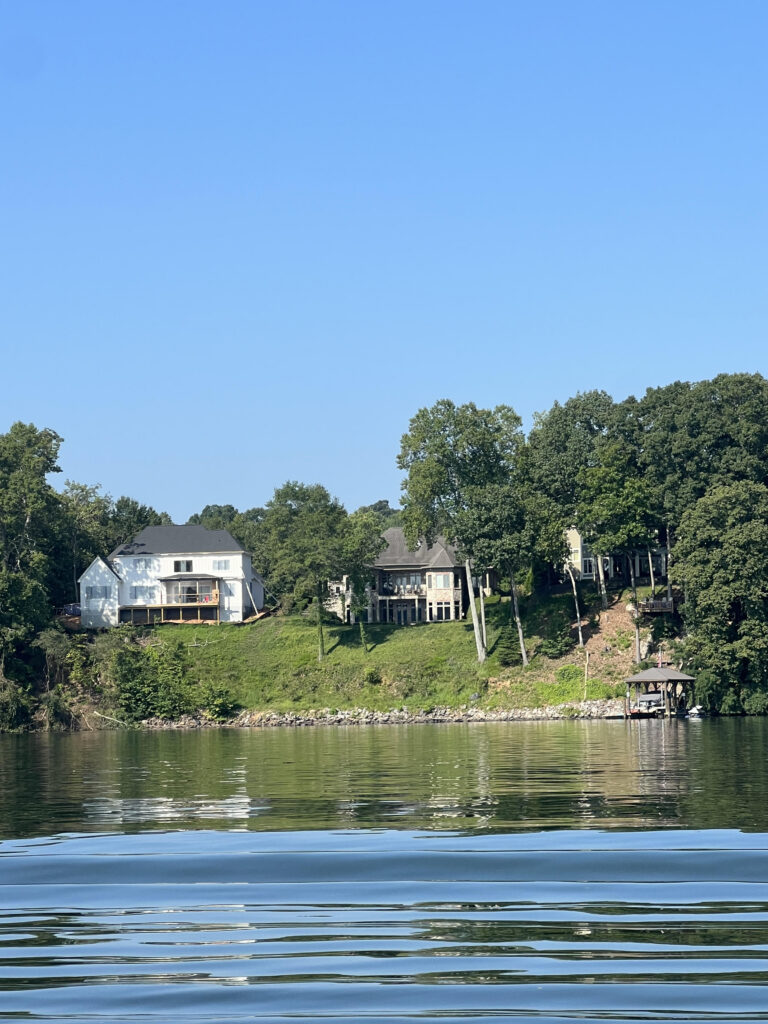 Lake Norman in the summer